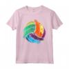 Divertente Arte di Pallavolo per Ragazzi e Ragazze - Maglietta Colorata per Giocatori di Pallavolo - Fantastico Regalo per Compleanni e Natale