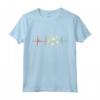 I Love Soccer Heartbeat - Maglietta da Calcio Heartline per Amanti del Calcio - Ideale per Regalare o per l'Allenamento in Squadra