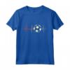 I Love Soccer Heartbeat - Maglietta da Calcio Heartline per Amanti del Calcio - Ideale per Regalare o per l'Allenamento in Squadra