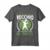 Padelista Vecchio Con Racchetta Da Padel Tennis Maglietta - Design Professionale per Giocatori di Padel Tennis - Idea Regalo per Amanti dello Sport
