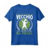 Padelista Vecchio Con Racchetta Da Padel Tennis Maglietta - Design Professionale per Giocatori di Padel Tennis - Idea Regalo per Amanti dello Sport
