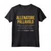 Allenatore Pallavolo Definizione | Originale Maglietta Regalo per Allenatore - Ideale per Compleanno, Festa Papà e Festa Mamma