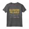 Allenatore Pallavolo Definizione | Originale Maglietta Regalo per Allenatore - Ideale per Compleanno, Festa Papà e Festa Mamma