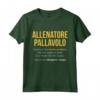 Allenatore Pallavolo Definizione | Originale Maglietta Regalo per Allenatore - Ideale per Compleanno, Festa Papà e Festa Mamma