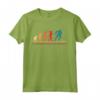 Hockey Player Human Evolution - T-shirt Retro USA Ice per giocatori di Hockey - Regalo Unico per Appassionati di Sport