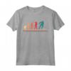 Hockey Player Human Evolution - T-shirt Retro USA Ice per giocatori di Hockey - Regalo Unico per Appassionati di Sport