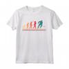 Hockey Player Human Evolution - T-shirt Retro USA Ice per giocatori di Hockey - Regalo Unico per Appassionati di Sport