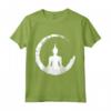 Maglietta Yoga Meditazione Buddha - Regalo Insegnante di Yoga - Abbigliamento Fitness per Uomo e Donna