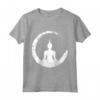 Maglietta Yoga Meditazione Buddha - Regalo Insegnante di Yoga - Abbigliamento Fitness per Uomo e Donna