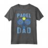 Festa Del Papà - Sono Il Papà Del Padel Maglietta Tennis - Idea Regalo per Amanti del Padel