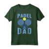 Festa Del Papà - Sono Il Papà Del Padel Maglietta Tennis - Idea Regalo per Amanti del Padel