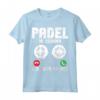 Padel mi chiama e io devo andare - Padel Tennis Maglietta per Appassionati - Idea Regalo per Amanti del Padel