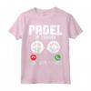 Padel mi chiama e io devo andare - Padel Tennis Maglietta per Appassionati - Idea Regalo per Amanti del Padel