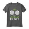 Giocatori Di Padel Tennis - Padelista Re Del Padel Maglietta - Ideale Regalo per Amanti del Padel Tennis
