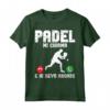Padel Tennis Padel mi chiama e io devo andare Maglietta - Design Fresco per Giocatori Professionisti e Principianti