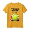 Tennis Queen | Maglietta da tennis da donna - Camicie da tennis ragazze - Ideale per giocatori e appassionati