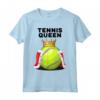 Tennis Queen | Maglietta da tennis da donna - Camicie da tennis ragazze - Ideale per giocatori e appassionati