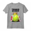 Tennis Queen | Maglietta da tennis da donna - Camicie da tennis ragazze - Ideale per giocatori e appassionati