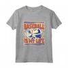 Baseball Team - Maglietta Uomo Donna Bambino Design Vintage - Ideale per Giocatori e Fan della Squadra