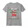 Brutto Natale No Lift No Gift - Santa Palestra Allenamento Maglietta - Merry Liftmas Ugly Sweater Fitness Regalo di Natale