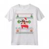 Brutto Natale No Lift No Gift - Santa Palestra Allenamento Maglietta - Merry Liftmas Ugly Sweater Fitness Regalo di Natale