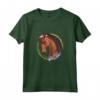 Maglietta Cavallo Donna Bambino - Regalo Equestre con Tema Cavallo - Ideale per Compleanni in Fattoria