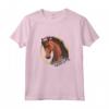 Maglietta Cavallo Donna Bambino - Regalo Equestre con Tema Cavallo - Ideale per Compleanni in Fattoria
