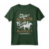 Divertente Maglia Equitazione Nata Per Cavalcare Maglietta - Idea Regalo per Amanti dei Cavalli - Acquista Online