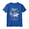 Divertente Maglia Equitazione Nata Per Cavalcare Maglietta - Idea Regalo per Amanti dei Cavalli - Acquista Online