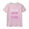 Magliette Donna Manica Corta Equitazione - Nata per Cavalcare - Maglietta Divertente Frasi Cavalli - Idea Regalo per Amanti HapTiger