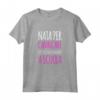 Magliette Donna Manica Corta Equitazione - Nata per Cavalcare - Maglietta Divertente Frasi Cavalli - Idea Regalo per Amanti HapTiger