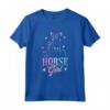 Cavallo Maglietta Ragazze Donne Equestre Uniche - Regalo Cavalli per Appassionati - Ideale per Compleanno