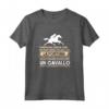 Maglietta Cavallo per Donne e Bambini - Maglietta Unica con Tema Cavallo per Appassionati di Equitazione - Ideale per Regali di Compleanno