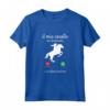 Equitazione Cavalli Ragazza - Il Mio Cavallo Sta Chiamando Maglietta per Donne e Amanti dei Cavalli - Regalo Compleanno Ideale