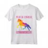 Maglietta Cavallo Donne Ragazze - Regalo Equestre per Appassionati di Cavalli - Vivi, Ami, Cavalchi