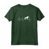 Battito Cardiaco Cavalli & Equitazione Per Donne E Ragazza Maglietta - Idea Regalo per Amanti degli Animali - Amo i miei Amici a Quattro Zampe