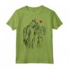 Ragazza dei Cavalli Ama l'Amante dei Cavalli del Cavaliere Maglietta - Ideale per Sport Equestri e Dressage - Regalo Perfetto per Amanti dei Cavalli
