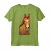 Cavallo San Valentino Camicia Cuore Pony Equitazione Ragazze Maglietta - Regalo Perfetto per le Appassionate di Equitazione
