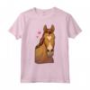 Cavallo San Valentino Camicia Cuore Pony Equitazione Ragazze Maglietta - Regalo Perfetto per le Appassionate di Equitazione