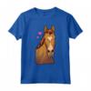 Cavallo San Valentino Camicia Cuore Pony Equitazione Ragazze Maglietta - Regalo Perfetto per le Appassionate di Equitazione