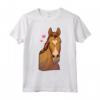 Cavallo San Valentino Camicia Cuore Pony Equitazione Ragazze Maglietta - Regalo Perfetto per le Appassionate di Equitazione