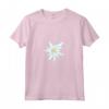 Maglietta a forma di stella alpina con motivo floreale e coraggio da donna - Regalo unico per Compleanni e Altro - Stile Moderno