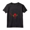 HapTiger Hellfire Club Logo Maglietta - Officially Licensed T-Shirts for Men, Women, Boys, and Girls - Eddie Munson Demon D20 Design