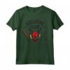 HapTiger Hellfire Club Logo Maglietta - Officially Licensed T-Shirts for Men, Women, Boys, and Girls - Eddie Munson Demon D20 Design