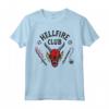 HapTiger Hellfire Club Logo Maglietta - Officially Licensed T-Shirts for Men, Women, Boys, and Girls - Eddie Munson Demon D20 Design