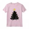 Albero della decorazione dei gatti neri di Natale divertente - T-shirt Uomo/Donna - Regalo di Natale Unico e Divertente per Tutta la Famiglia