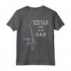 Sassofono Keep Calm And Play Sax Music Lover Maglietta - Ideale per Compleanno, Anniversario o Feste
