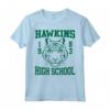 Netflix HapTiger Hawkins High School 1983 Maglietta - Officially Licensed Apparel for Fans of Stranger Things