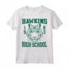 Netflix HapTiger Hawkins High School 1983 Maglietta - Officially Licensed Apparel for Fans of Stranger Things