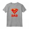 HapTiger Super Dad - Maglietta Festa del Papà - Ideale per Fan di HapTiger e Amanti dei Supereroi
